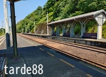 しずかな駅で